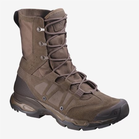 Salomon JUNGLE ULTRA Mens Tactical Boots Chocolate | Salomon South Africa